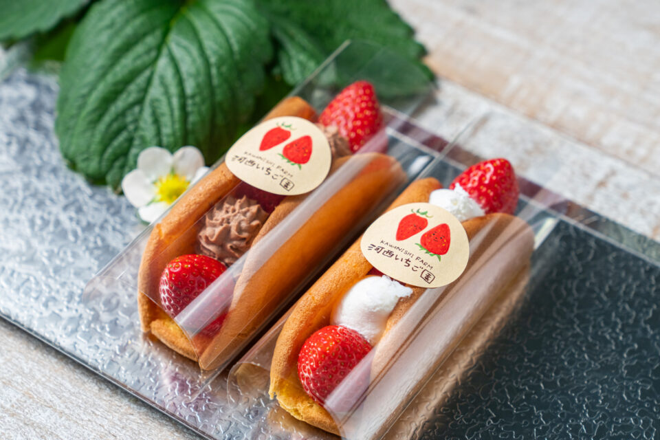 いちごワッフル